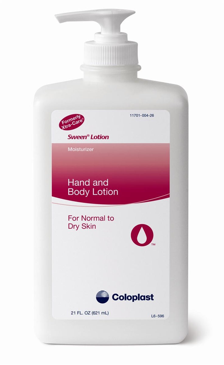 Coloplast Sween Moisturizing Hand and Body Lotion (formerly Xtra-Care) - 21 ounce. bottle, One