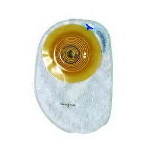 Coloplast 14432 Assura Convex Light, Closed Pouch, Midi 7" Pouch, Transparent, Cut-to-fit, (3/4)" - 1(3/4)" Box of 10