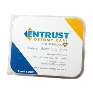 Fortis 6200F Entrust Crescent Barrier Extensions with Fortaguard, Box of 30