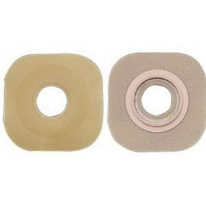 Hollister 16401 New Image Pre-sized FlexWear Floating Flange without Tape:  Flange 1(3/4)", Stoma (5/8)", (Green), Box of 5 skin barriers