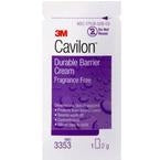 3M 3353 Cavilon Durable Barrier Cream, Fragrance Free - 2 gram packet, Box of 20 packets