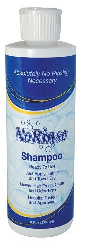 No-Rinse Shampoo - 8 oz. bottle, One bottle