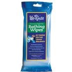 No-Rinse Bathing Wipes - 8 Pre-Moistened Towelettes, One Pack
