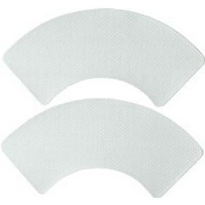 Nu-Hope 2320 Non-Woven Tape Strips, 1" Wide, Curved - Regular Length, One package of 100 strips