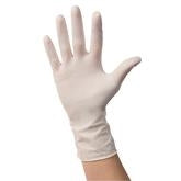 PFLLG Latex Medical Gloves, Powder-Free, Large, Box of 100 gloves