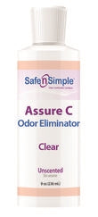 Safe and Simple SNS41404 Safe N' Simple Assure C Ostomy Pouch Lubricating Deodorant Gel, 4 ounce bottle, One bottle