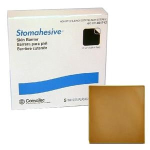 Convatec 021712 21712 Stomahesive Wafer - 4" x 4", Non-Sterile, Box of 5
