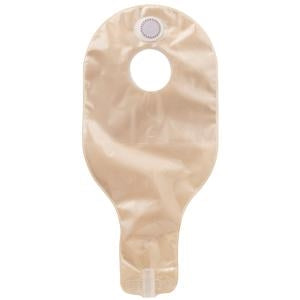 Convatec 420695 SUR-FIT Natura Transparent Drainable High Output Pouch with Filter - 1(3/4)" 45 mm. Flange, Box of 5 pouches