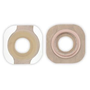 Hollister 14303 New Image Pre-sized FlexWear Floating Flange with Tape Border: Flange 1(3/4)" Stoma (7/8)", Green, Box of 5 skin barriers