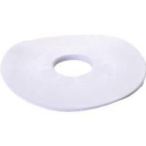 Marlen WV-101 Basic Flat All-Flexible Mounting Ring Faceplate, White Vinyl, 3-3/4 inch diameter, Specify Hole Size, One Ring