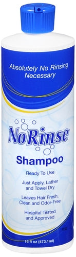 No-Rinse Shampoo - 16 oz. bottle, One bottle