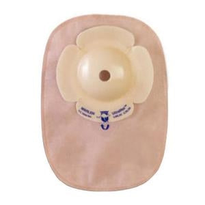 Marlen 82612 UltraMax Deep Convex Closed-End Ostomy Pouch, with AquaTack Hydrocolloid Barrier, 1/2" Stoma Opening, Transparent, Box of 15