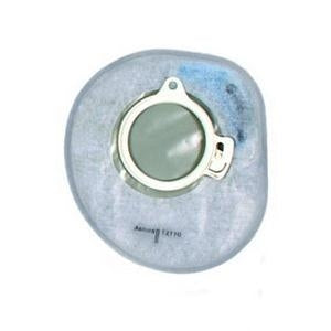 Coloplast 12344 Assura   (7") Transparent Closed Pouch Stoma Size (1/2)" - 1(1/2)" Green, Box of 30