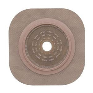 Hollister 14202 New Image FlexWear Cut-to-Fit Skin Barrier with Tape Border, Flange 1(3/4)", Cut to 1(1/4)", (Green), Box of 5 skin barriers