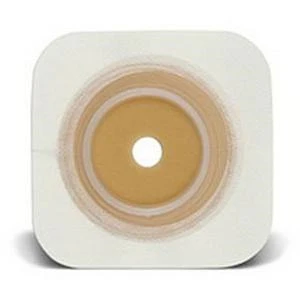 Convatec 413161 (125991) SUR-FIT Natura Durahesive Flexible Cut-to-fit Wafer, White Tape Collar - 4" x 4" Wafer, Flange 1(3/4)" 45 mm., Box of 10 Questions & Answers