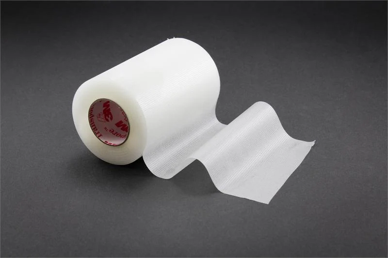 What material is the 3m transpore tape made of?