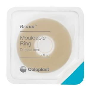 How many Brava Moldable Rings come in a box of Coloplast 120307?
