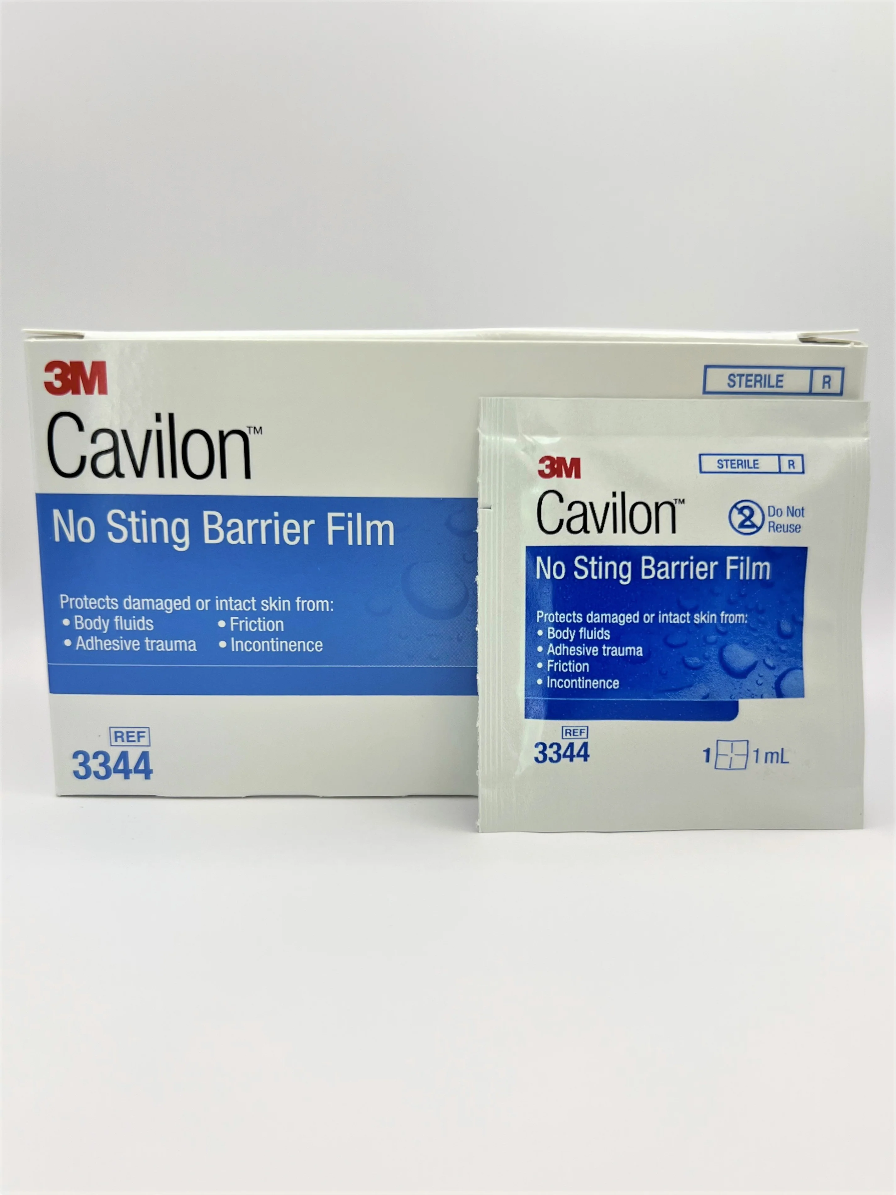 3M 3344 Cavilon No Sting Barrier Film - wipes, NEW SIZE, Box of 30 wipes Questions & Answers