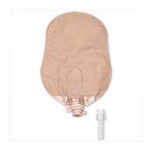 Hollister 18913 New Image 9" Beige Urostomy Pouch, Flange Size 2-1/4 inch (57mm), Red, Box of 10 Questions & Answers