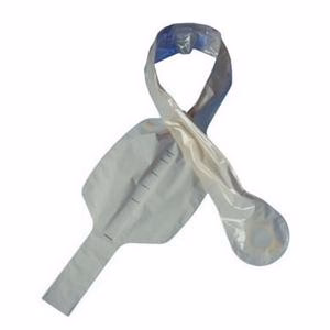 Are skin barriers included with the Coloplast 2837 night pouches?