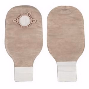 Hollister 18182 New Image Drainable Pouch, Lock 'n Roll Closure, Filter, Beige, 1(3/4)" flange, Green, Box of 10 Questions & Answers