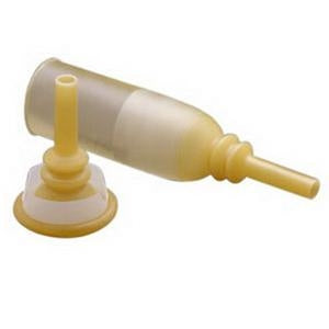 How does the inner flap improve the Hollister 9206 external catheter?