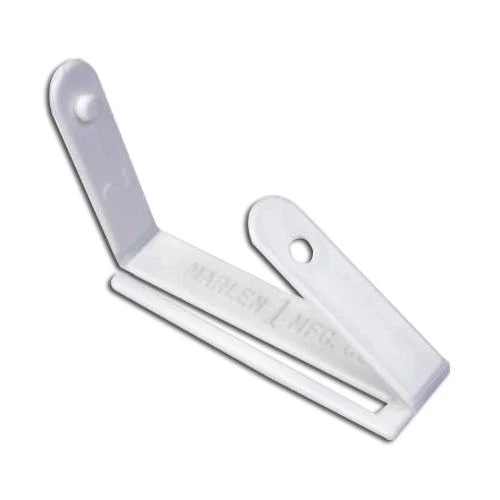 How does the pouch clamp closure secure the pouch?