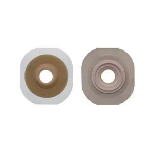 Hollister 13506 New Image Pre-Sized FlexWear Convex Barrier with Integrated Floating Flange, Tape Border, Flange SIze Red, 2-1/4 inch (57mm), Stoma Opening 1-1/4 inch (32mm), Box of 5 Questions & Answers