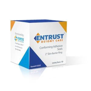 Is the Fortis 6100 Entrust skin barrier ring designed for extended wear?
