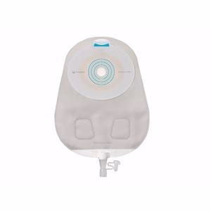Is the adhesive skin-friendly on the Coloplast 10586 SenSura Mio pouch?