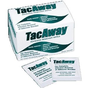 What is the purpose of Torbot MS408W TacAway Adhesive Remover Wipes?