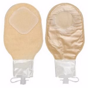 Hollister 3797 Pouchkins One-Piece, Flat SoftFlex Cut-to-Fit up to 1(1/2)" Skin Barrier and Transparent Urostomy Pouch, Box of 10 Questions & Answers