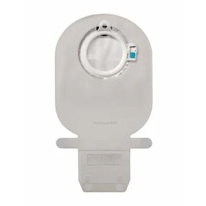 What is the flange size of the Coloplast 11486 pouch?