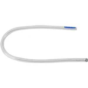 What is the shape of the catheter?