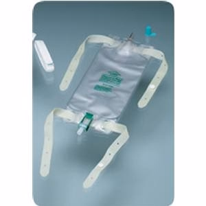 Bard 150432 Dispoz-a-Bag - 32 oz., 12", 4 leg bags, 2 fabric leg straps, Sterile, One Set Questions & Answers