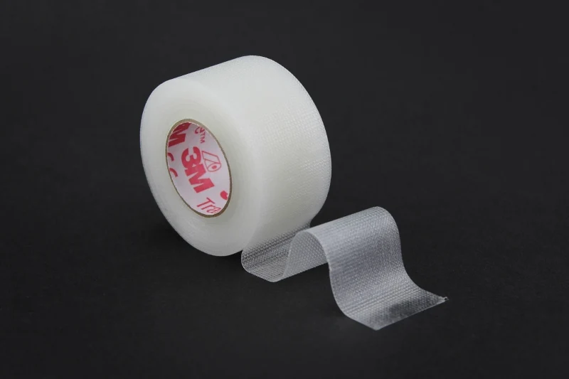 3M 15271 Transpore Clear Plastic Perforated Surgical Tape - 1" x 10 yds, Box of 12 Questions & Answers