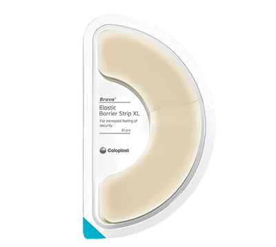 What technology is used in the Brava Elastic Barrier Strip XL?