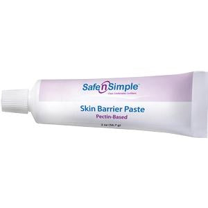 What is the method for dispensing paste from the Safe N Simple tube?