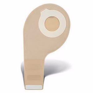 What is the purpose of the charcoal filter in the Convatec 410810 pouch?
