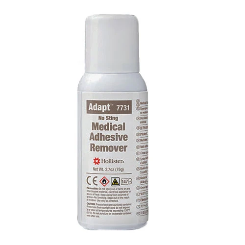 Is it necessary to use the Hollister 7731 Adapt Medical adhesive remover with Hollister Adhesive?