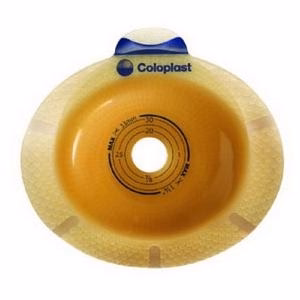How can the wear time of the adhesive be optimized on the Coloplast 11021?