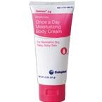 How long does the moisturizing effect of the Coloplast 7092 cream last?