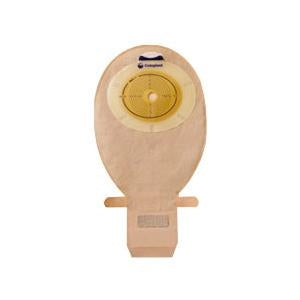 What type of backing material is used in the Coloplast 15994 pouch?