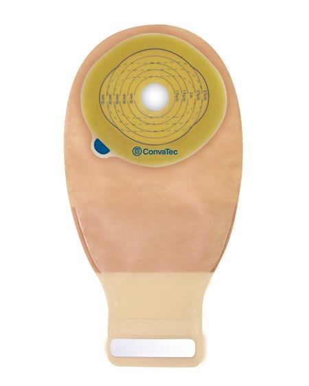 Is there a built-in filter in the Convatec 416733 drainable pouch?