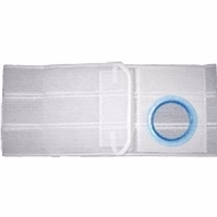 Nu-Hope 6703A Nu-Support Belt Cool Comfort Elastic - 6" width, Left 2(3/4)" opening, 41" - 46" long Questions & Answers