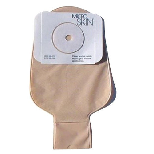 Is the MicroSkin barrier on the Cymed 81422 pouch water-resistant?