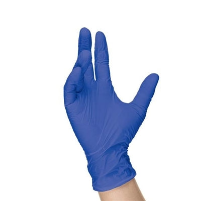 PFNXLG Nitrile Premium Medical Gloves, Latex-Free, Powder-Free, Extra-Large, Box of 100 gloves