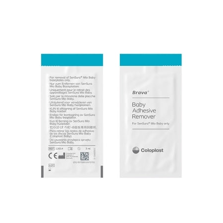 Coloplast 12014 Brava Baby Adhesive Remover Wipes