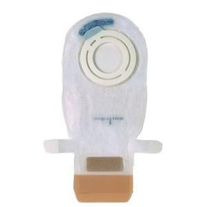 Coloplast 14681 Assura AC Pediatric Drainable Pouch with EasiClose Closure, 5(1/2)", Transparent, Orange, Box of 10