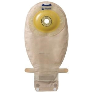 Coloplast 15698 SenSura Xpro Convex Light Extended Wear Barrier Drainable Ostomy Pouch EasiClose Wide, Opaque, Pre-cut, (1)", Box of 10